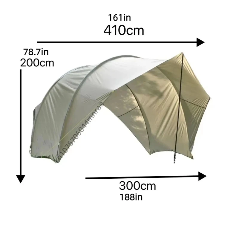 Multi Functional Eggshell Canopy, High-quality Waterproof, Sunscreen, Waterproof Canopy, Beach Camping, Portable and Practical