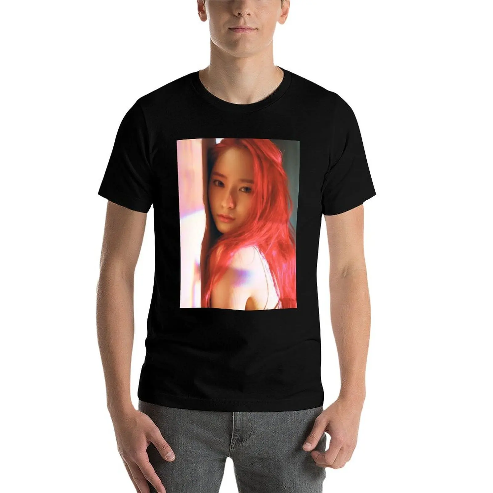 

krystal f x red light T-Shirt man tshirt t shirts for man pack white T-Shirt