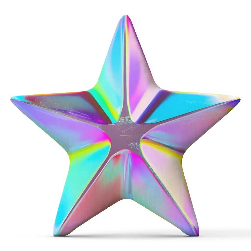 Gape At New Holographic Star Plush Pillow Cushion Irregular Stuffed Throw Pillow Home Decor Gift Sofa Bed Couch