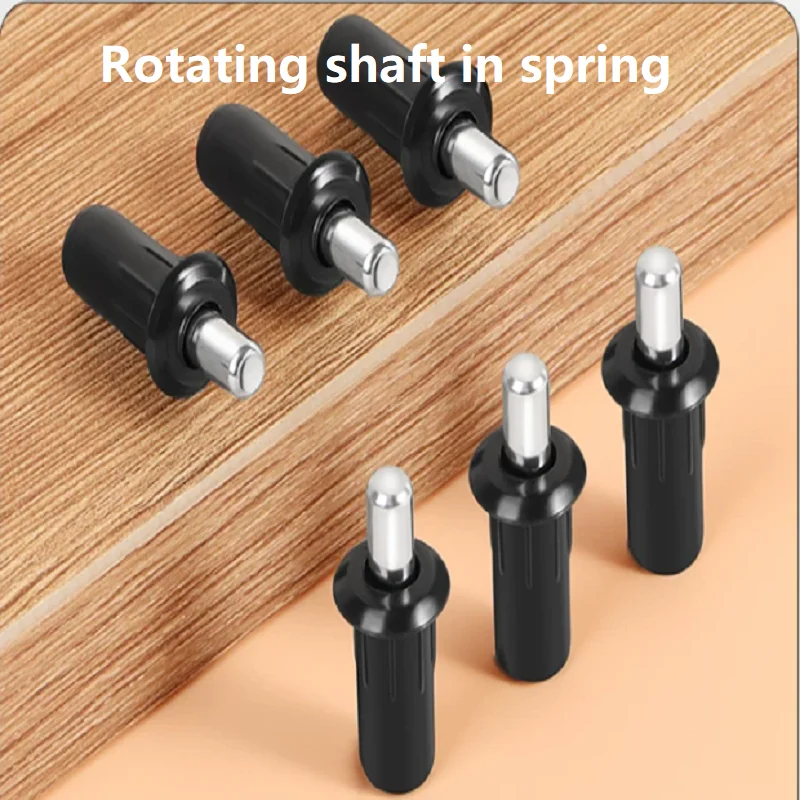 Furniture Cabinet Door Spring Pivot Pin Plastic Telescopic Upper Lower Door Axis Partition Locating Pin Hardware Fitting