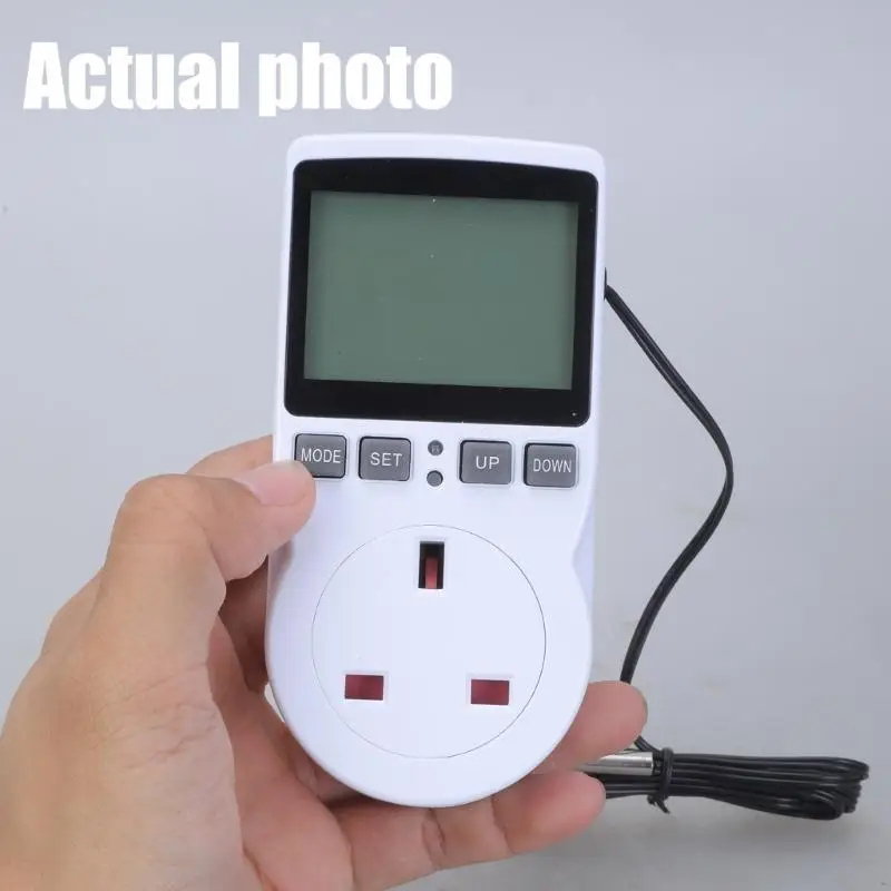 

Подключение контроллера температуры в термостате с дисплеем с подсветкой для дома и в офисе используйте точное управление y4qc