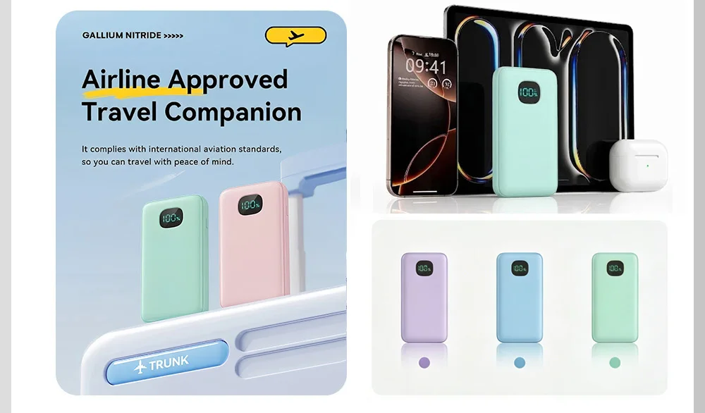 Power Bank with Built-In Cables — product detail 3