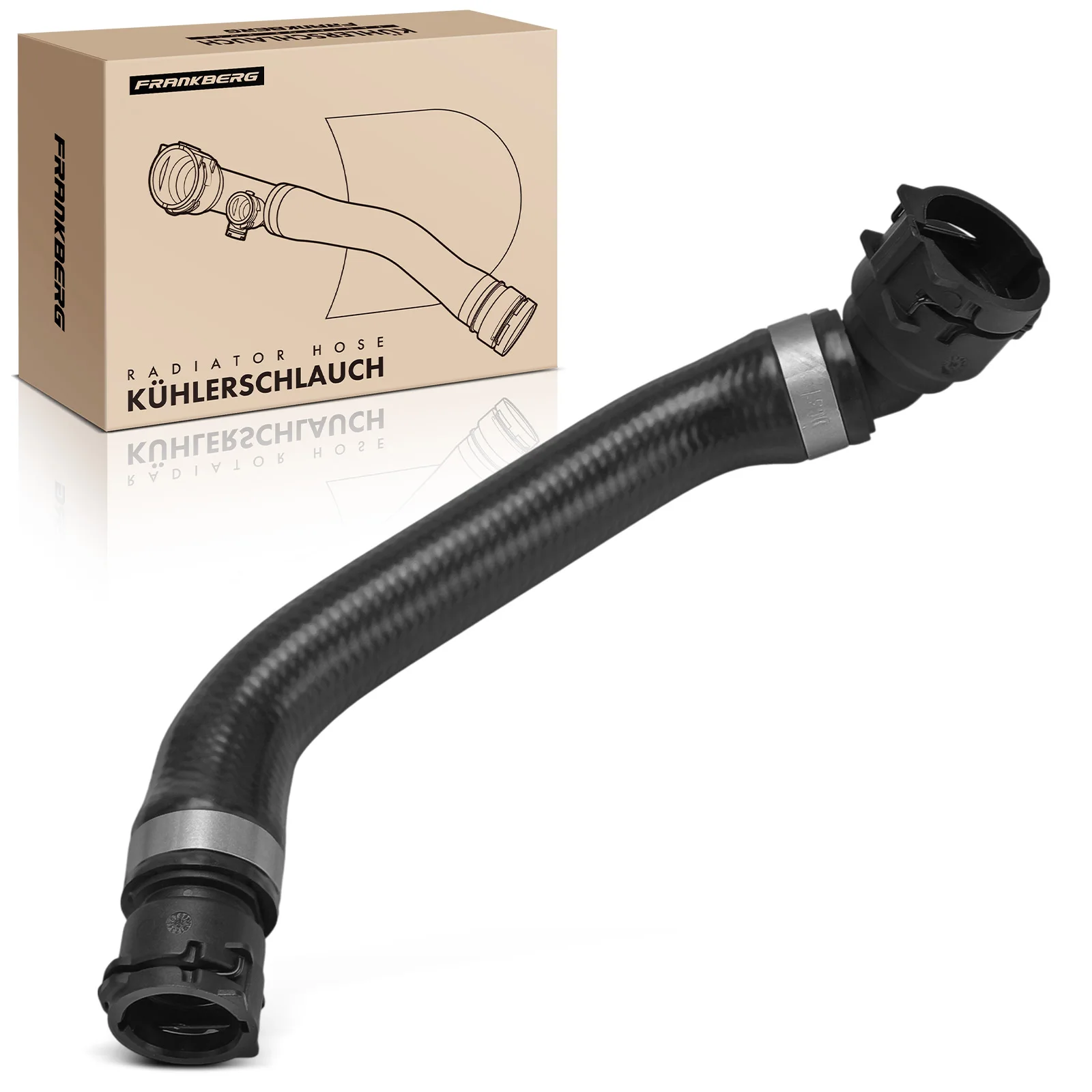 Frankberg 1x Radiatorslang Koelwaterslang Voor Mercedes-Benz A-Klasse W177 V177 B-Klasse W247 C118 2475010258 A2475010258