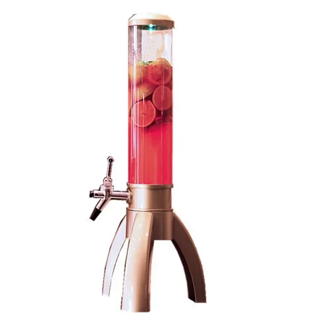 1.5L 2L 3L Mini Home Portable Cooler Bottoms Up Drink Draft Beer Tower Dispenser Tap Machine System With Ice Pipe