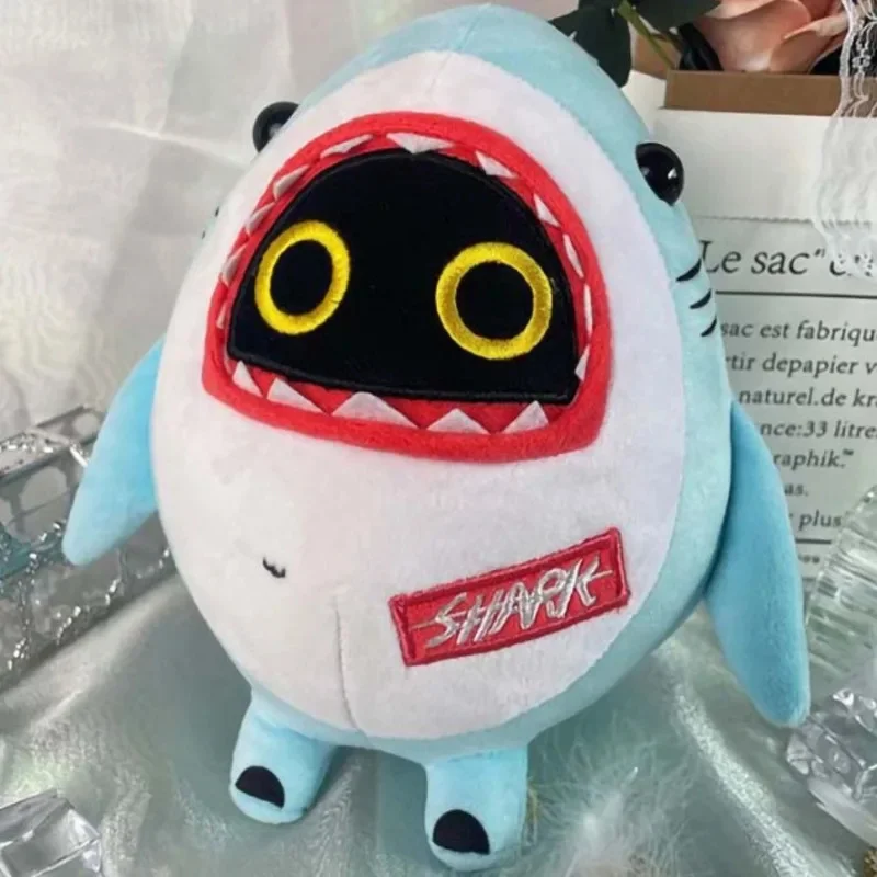 Sharkboo Plush Zenless Zone Zero Bangboo Anime Kawaii Cute Anime Plush Doll Sofa Ornaments Decorate Toys Girls Gifts ﻿