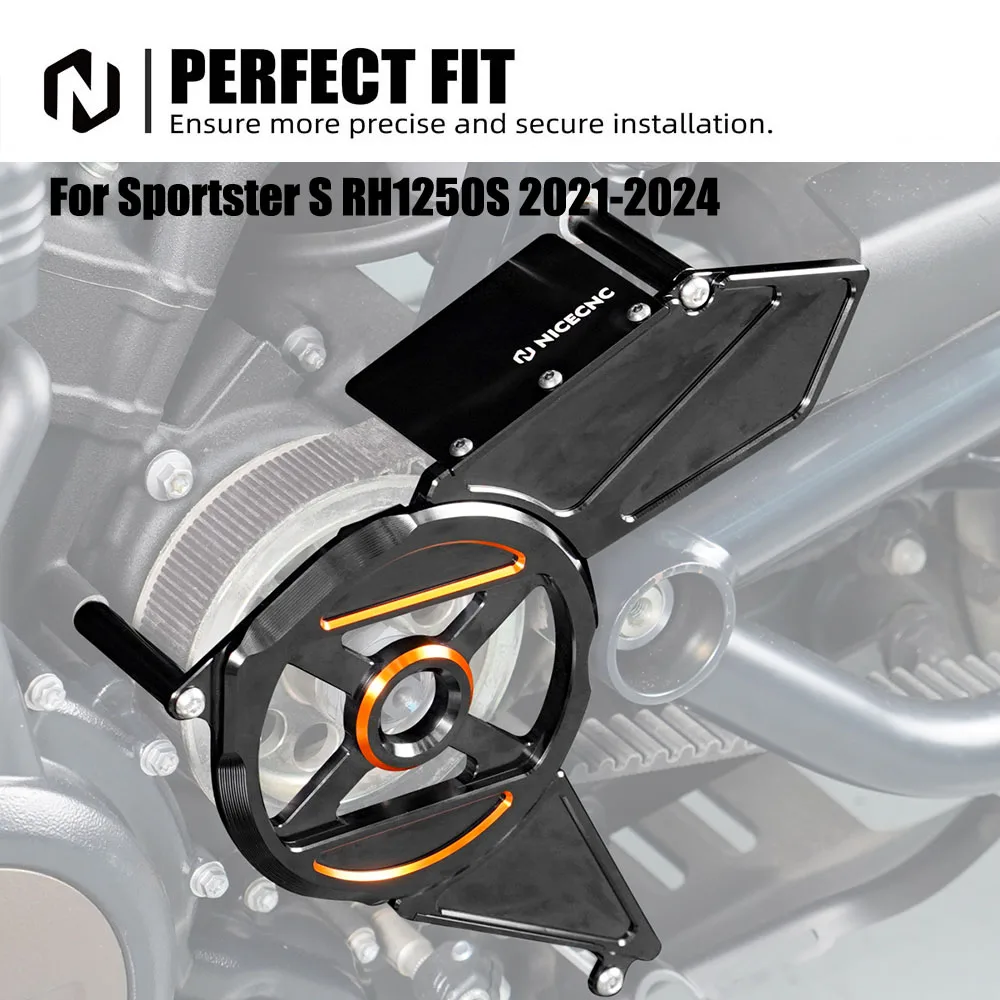 For Harley Sportster S RH1250S America 1250 2021-2024 Nightster RH975 2022-2024 Special RH975S 23-24 Transmission Sprocket Cover