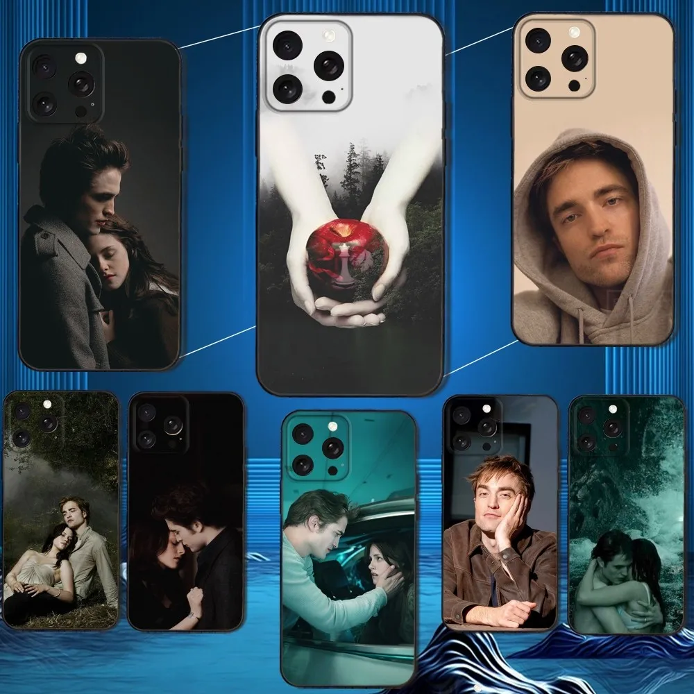 

Twilight TV Series Phone Case For iPhone 16,15,14,13,12,11 Plus,Pro Max,XS,X,XR,SE,Mini,8,7,Soft Silicone Black Cover