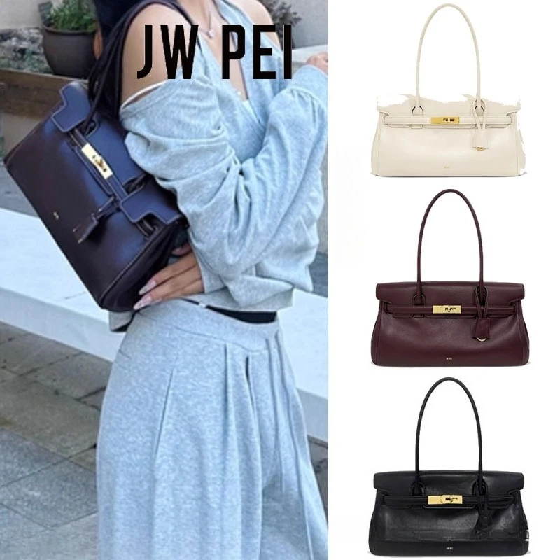 

Сумка JW Pei, сумка Kelly, женская сумка через плечо New Yara, сумка для подмышек, нишевый дизайн, сумка-багет