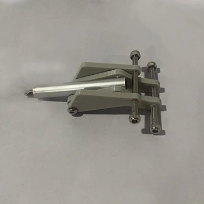 1Set 1/24 Scale Truck/Lorry Model DIY Accessories Mini Lifting Jack with Stainless Steel Rod Bolt High-strength Triangular Arm