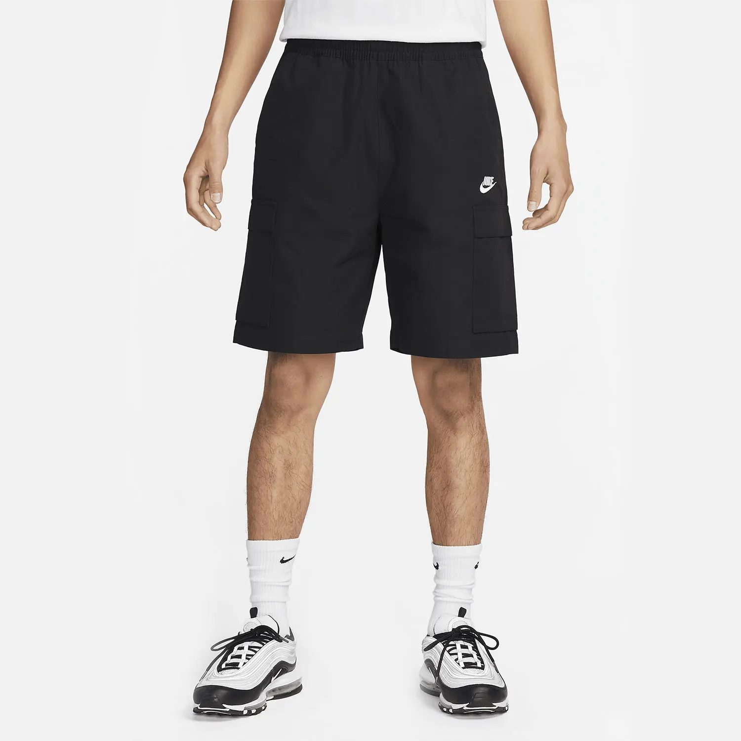 

Nike genuine Summer New Men's Woven Breathable Casual Cargo Shorts FB1247-010