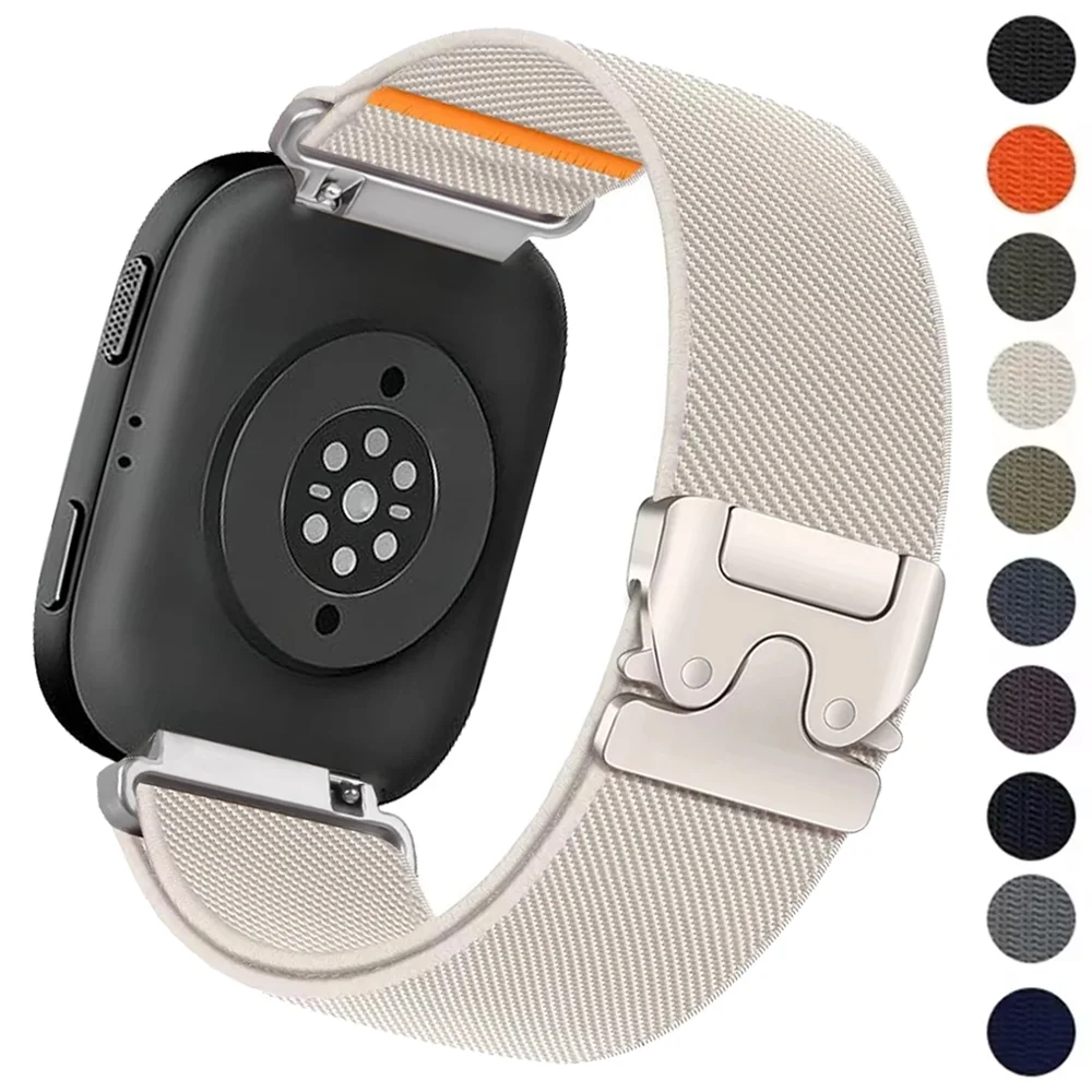 20mm 22mm Parachute Strap For Amazfit Bip Max 6 5/Active 3 2 Max/Balance 3 2 Nylon Band For Amazfit GTS 4 2 mini/GTR4 3 Bracelet