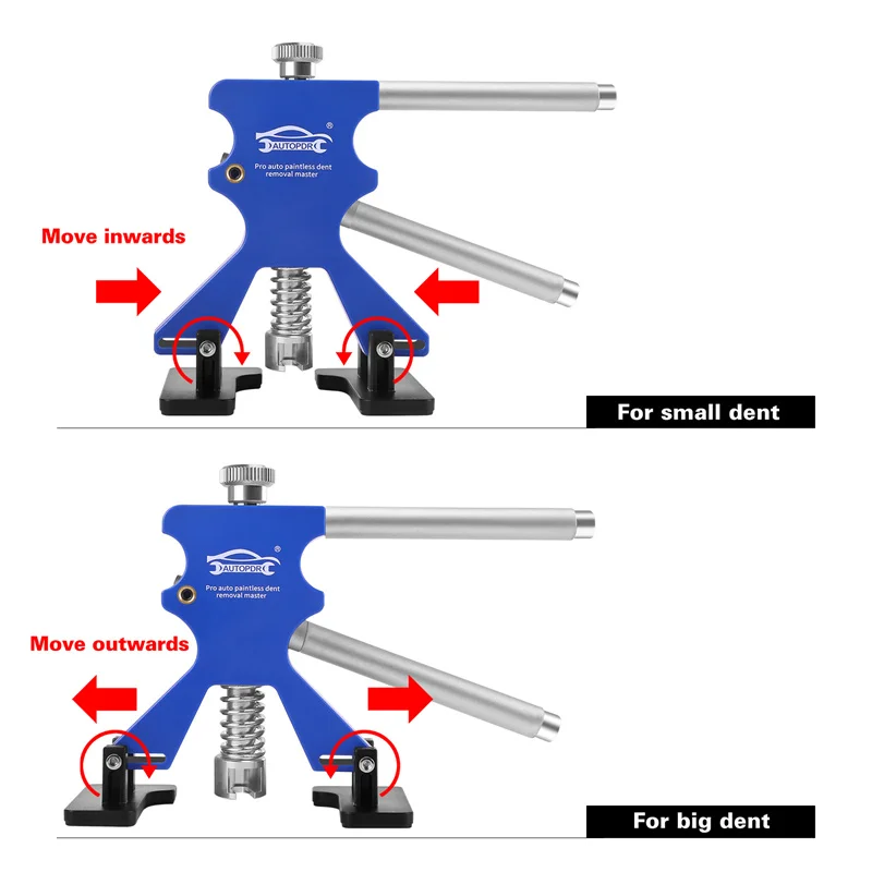 أداة جديدة مجموعة زرقاء 0 الضرر الطلاء الأصلي سيارة دنت مجتذب Pdr أداة المهنية أداة إصلاح دليل السيارة #2