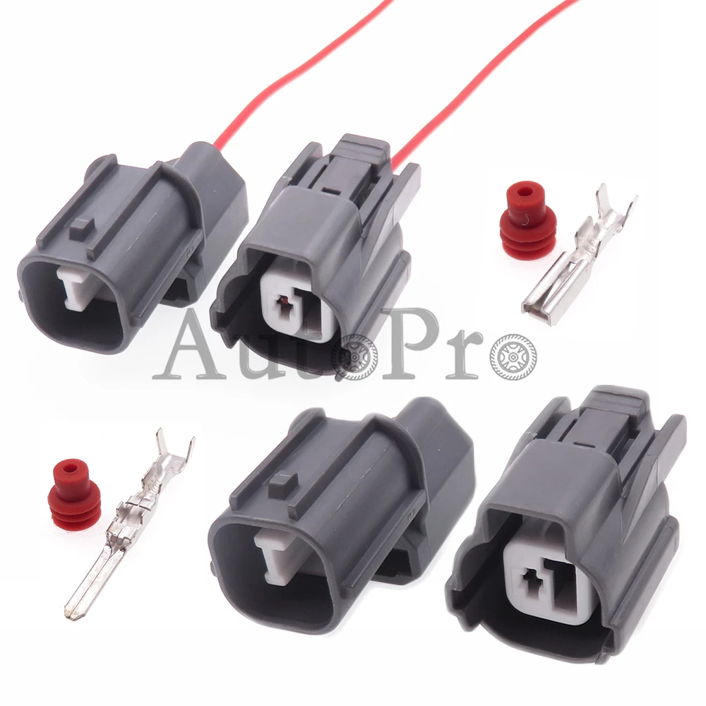 

1 Set 1 Hole Automobile Waterproof Adapter For Honda 6181-0227 6189-0386 Auto AC Assembly Socket Car Speaker Electric Wire Plug