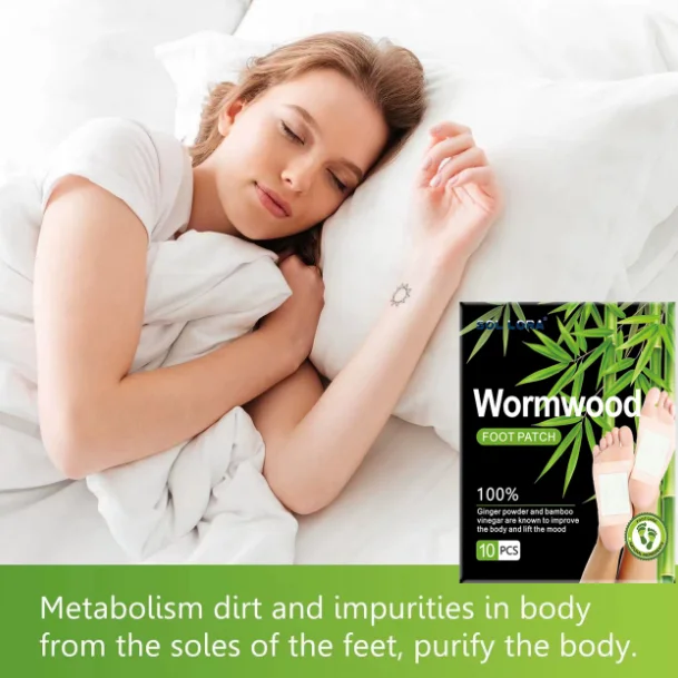 

50PCS stress relieving foot patch | Detoxification+deep cleaning foot pad daily maintenance