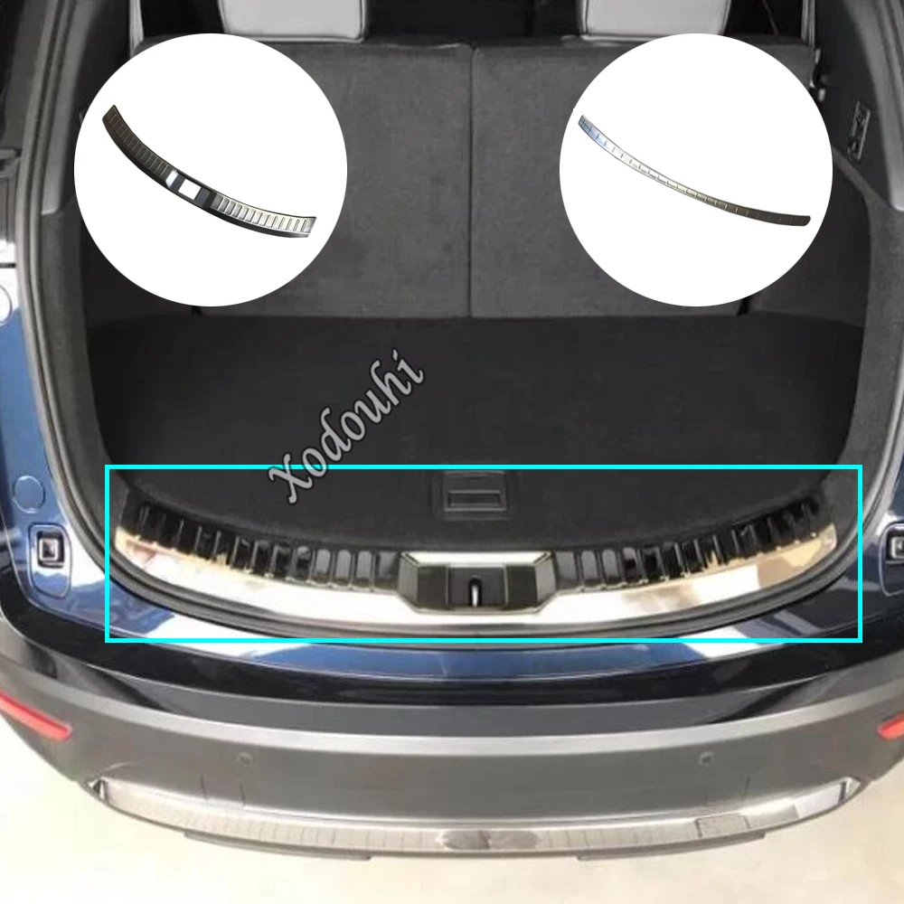

Stainless Steel Inner Rear Bumper External Trim Plate Inner Trunk Pedal For Mazda CX-9 CX9 2016 2017 2018 2019 2020 2021 2022