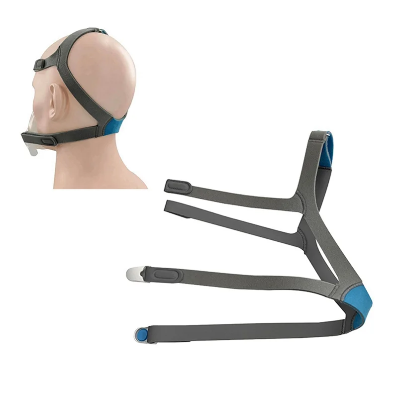 

Рекомендуемый ремешок для головного убора, совместимый с маской Airfit F30 CPAP, замена головного убора для Resmed F30, с двумя зажимами