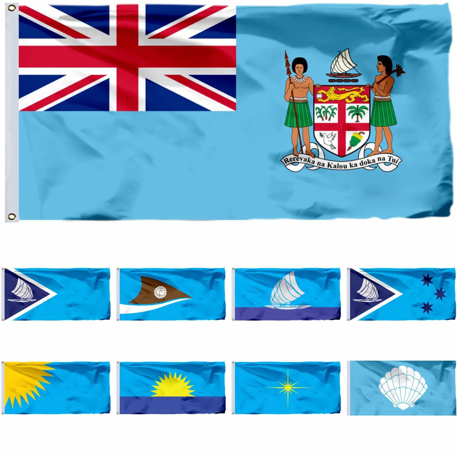 Fiji (2005 Proposal) Banner Choice of Sizes:21X14CM/2X3ft/3X5ft/45X30CM/30X20CM