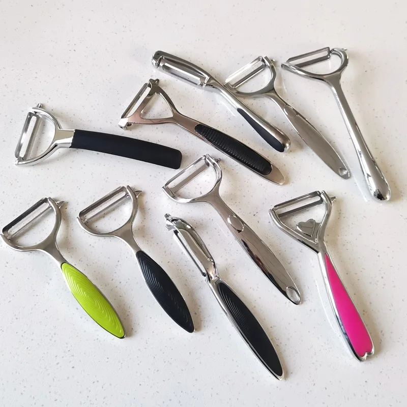 

Stainless Steel Fruit Vegetable Peelers Pumpkin Potato Radish Cucumber Peeler Multifunctional Kitchen Household Zesters Gadgets