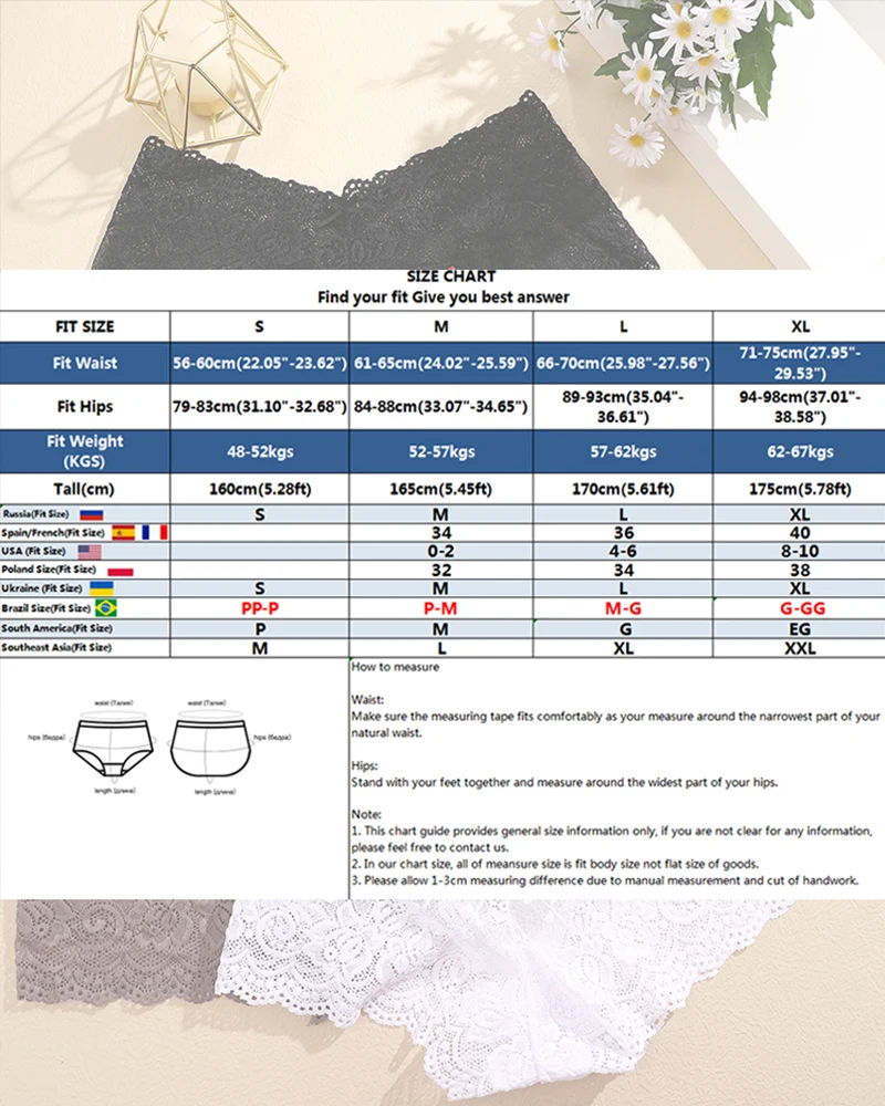 8 ks/sada sexy krajkové květinové chlapecké kraťasy spodní prádlo pro ženy sexy duté pevné kalhotky dámské s nízkým pasem prodyšné dívčí spodní prádlo - náhled 5