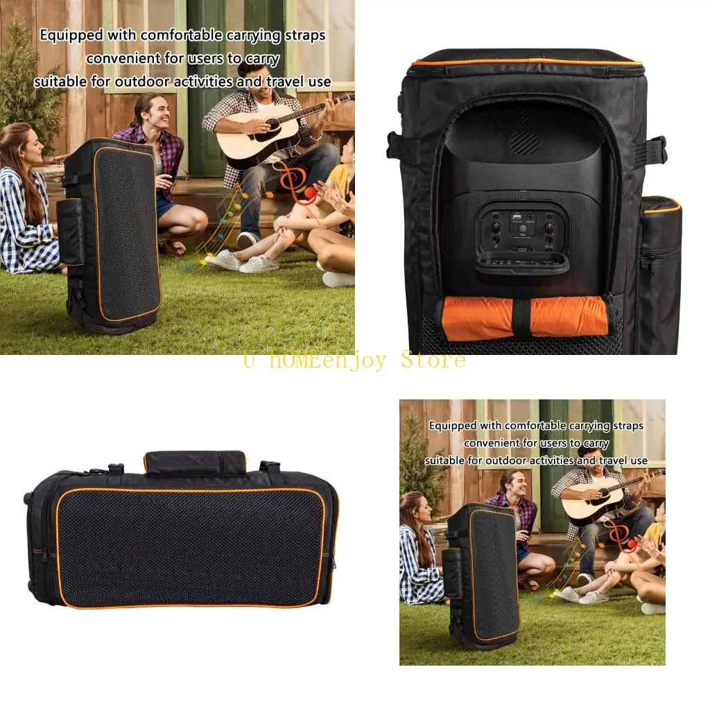 

B0KF Ruggeds Portable Sound System Case с блокируемыми отсеками и достаточным пространством для 710 кабелей