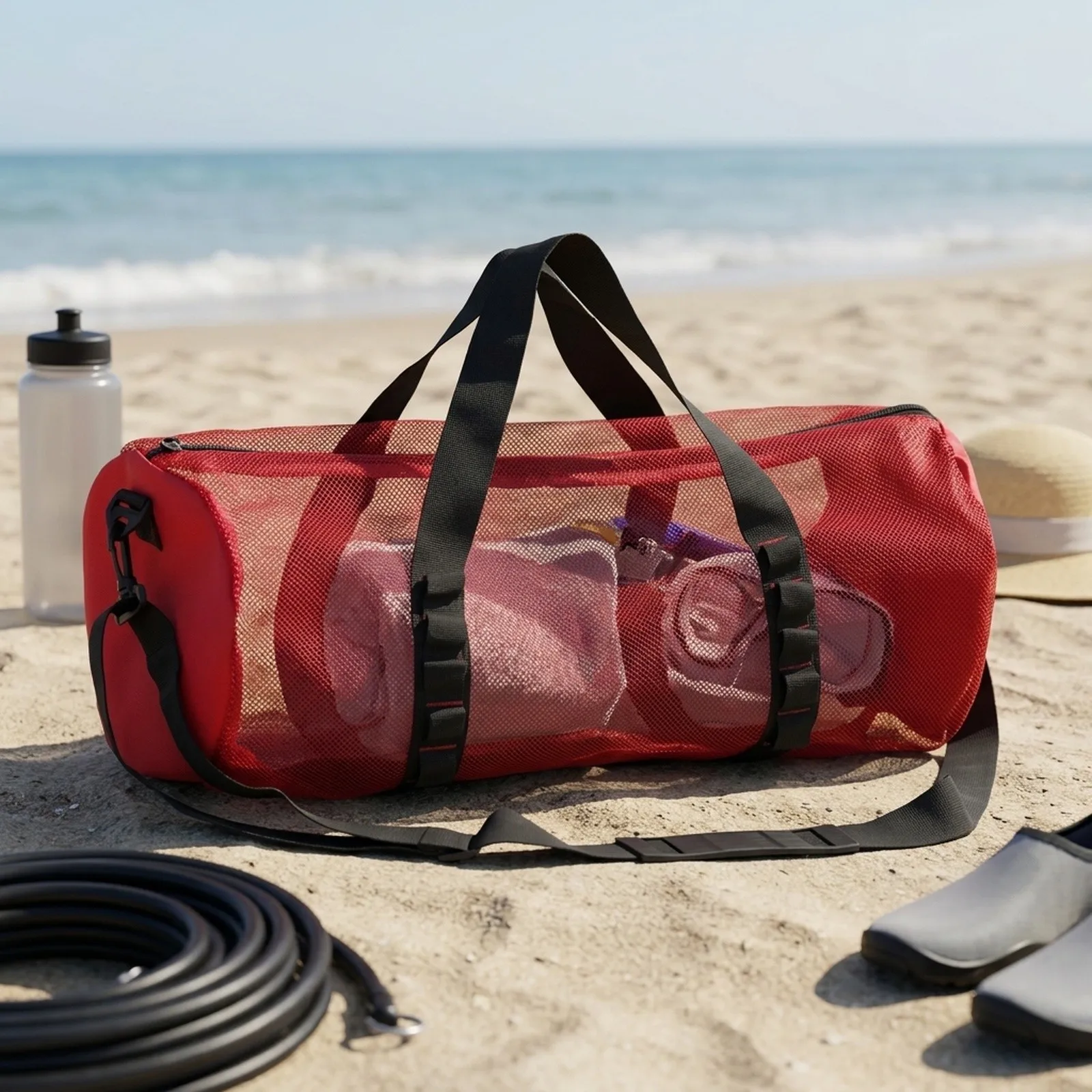 Suitable Gym Net Bag Storage Gym Swimming Large Capacity Diving Equipment Diving Equipment Mesh Bag Sports Storage Net Bag