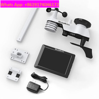 Large screen WiFi weather station | 7-in-1 monitoring of wind speed/rainfall/UV real-time weather