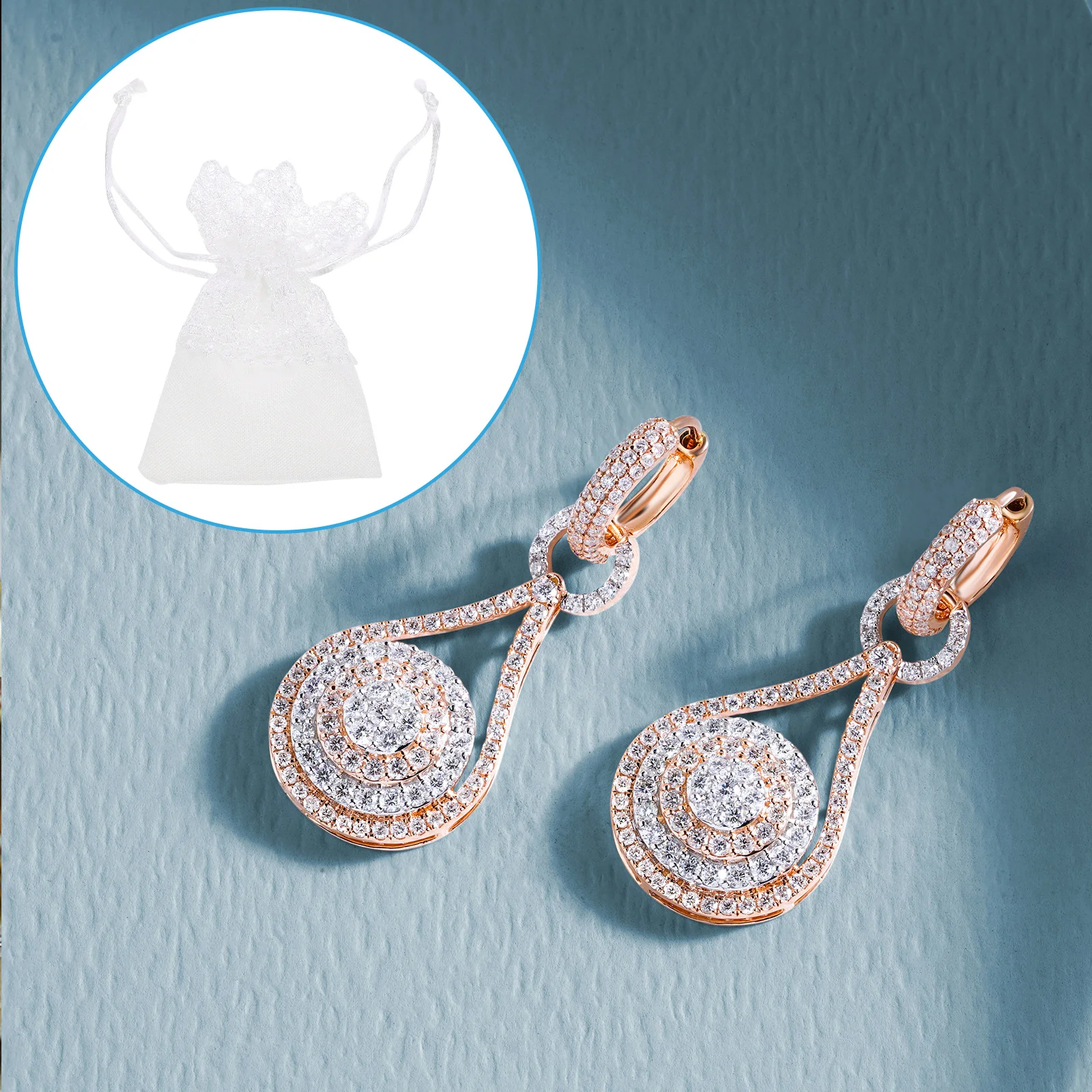 

10pcs Jewelry Pouches Drawstring Bags For Wedding Party Favor Gifts Storage Travel Organizer Present Candy Bracelet Holder Pouch