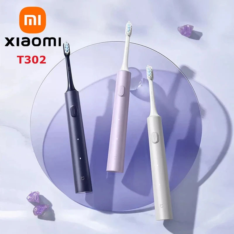 XIAOMI MIJIA T302 Electric Sonic Toothbrush USB Charge Rechargeable For Adult Waterproof Electronic Whitening Teeth Tooth Brush