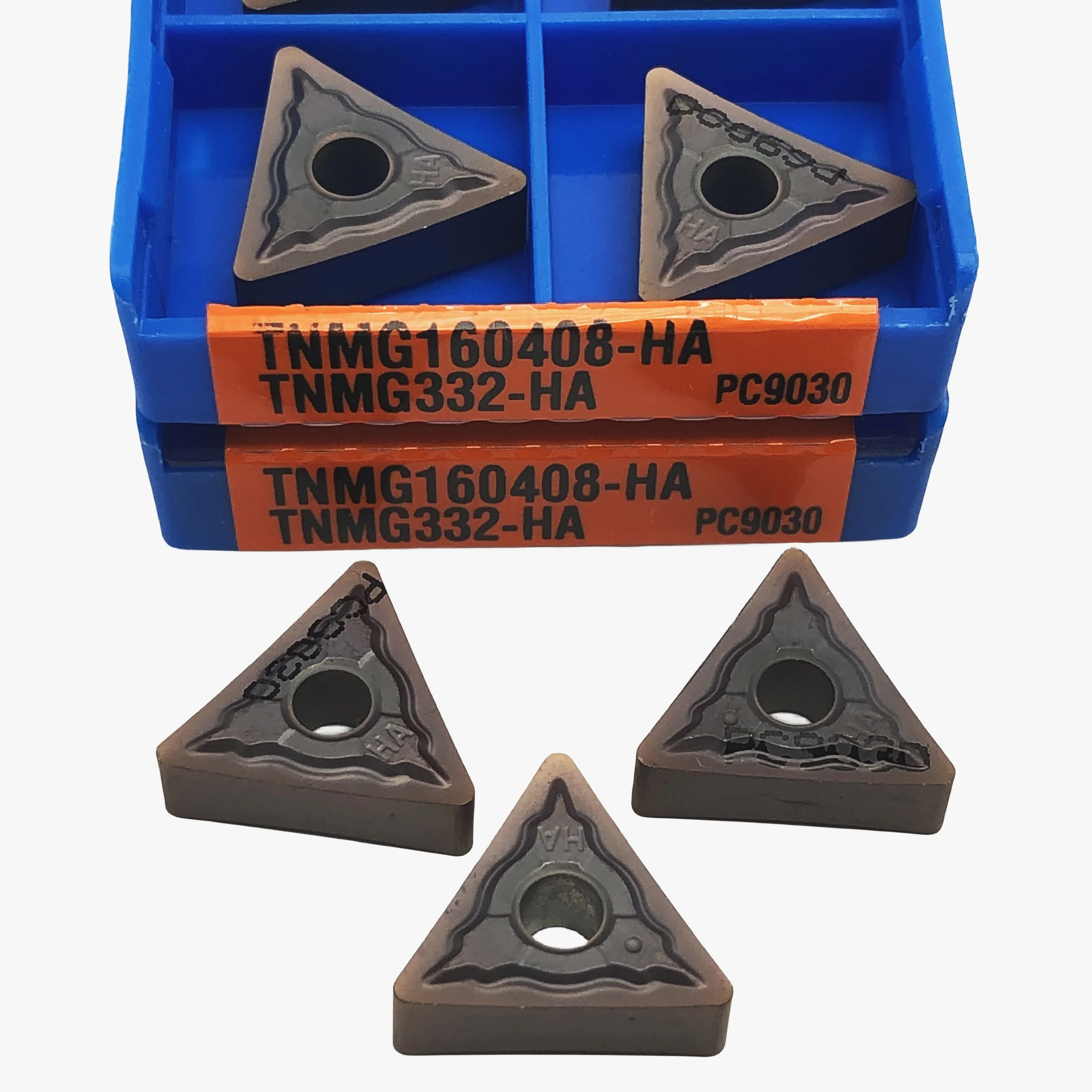 TNMG160404--HA TNMG160408-HA PC9030 100% inserti in metallo duro lavorazione: acciaio inossidabile. Originale TNMG 160404 160408