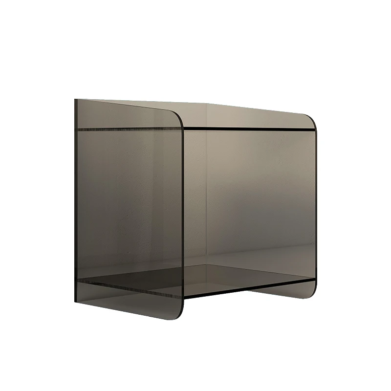 Acrylic bedside table simple creative Internet celebrity modern bedroom living room locker
