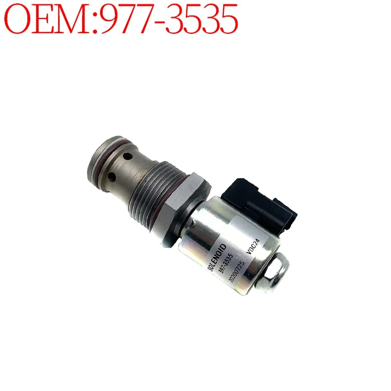 Bulldozer Accessories Construction Machinery Parts 977-3535 9773535 Solenoid Valve (24V) for Caterpillar