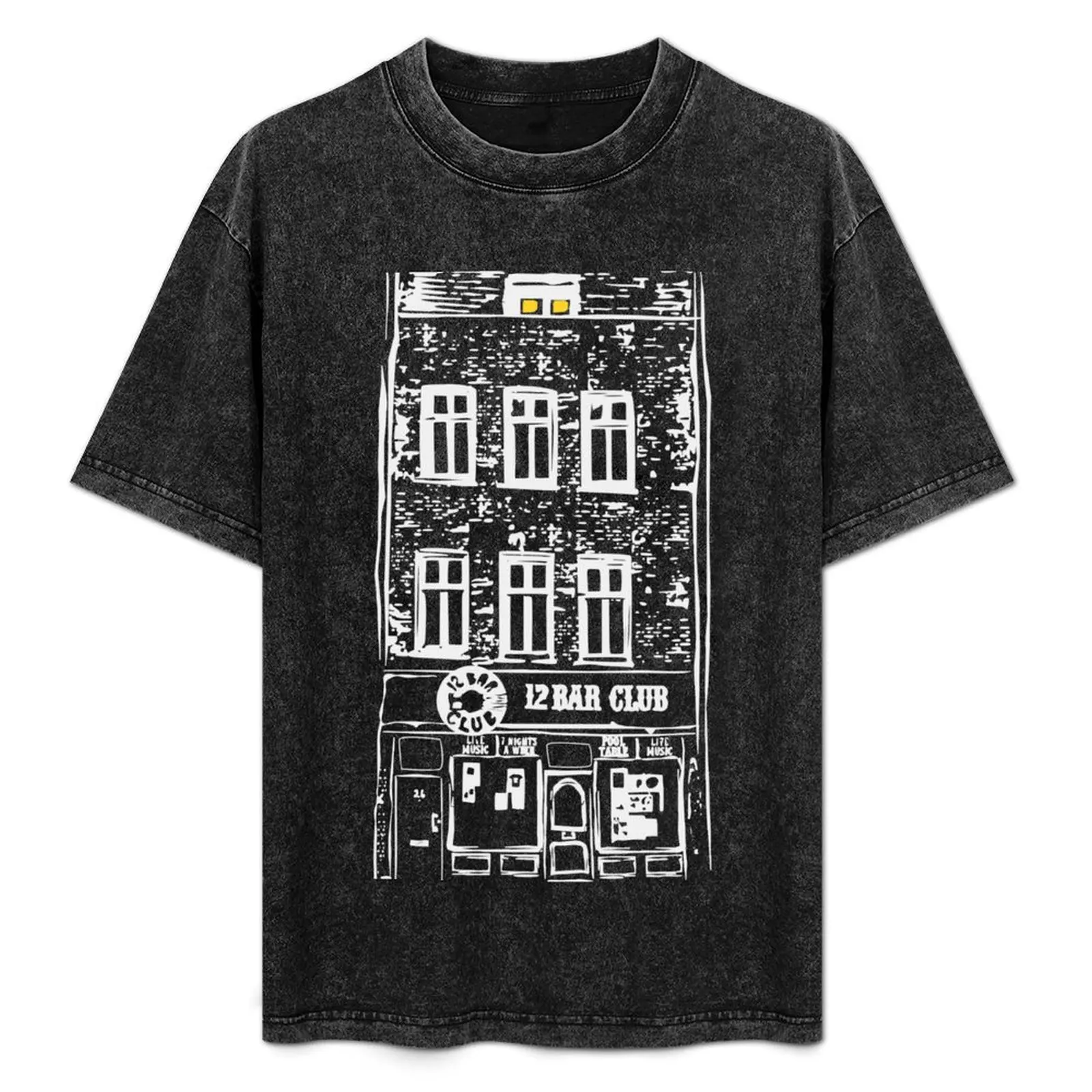

12 Bar Club London T-Shirt animal prinfor boys korean fashion Men's t-shirt