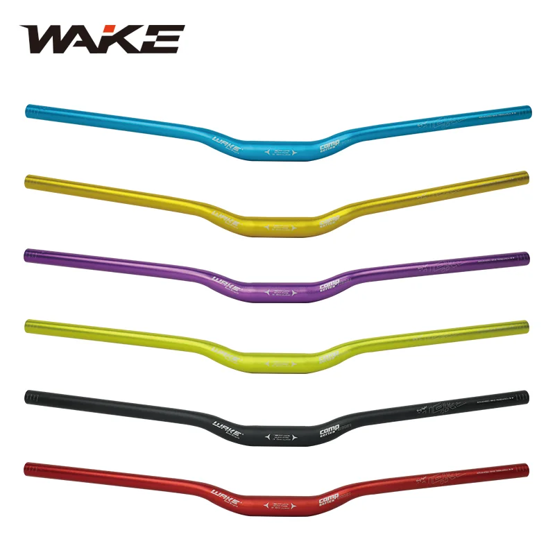 

Wake Mountain Bike Handlebar Bike Swallow Handlebar MTB Handlebar Bicycle Riser Bar 720mm 780mm Downhill Handlebar Horizontal