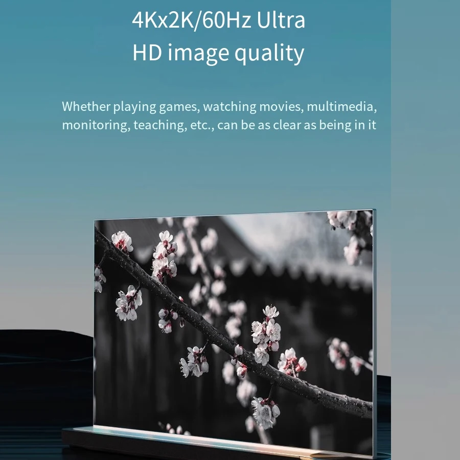 فاصل صوت متقاطع HDMI ، مقسم ، صندوق ضبط ، تمديد متعدد الشاشات ، مقسم ، مقسم ، 2 إلى 4 ، 4K60HZ ، 2x4