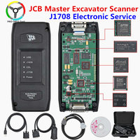 Best for JCB DLA interface Electronic Service Master 2 Excavator J1708 Heavy Duty Truck Master scanner for jcb Diagnostic Tools