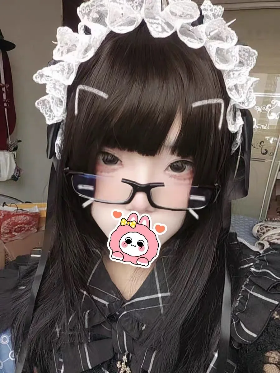 New Y2k Women Gothic Harajuku Hairband Lolita Maid Punk Steampunk Lace Bow Headpiece Dark Spicy Girls Cosplay Hairband