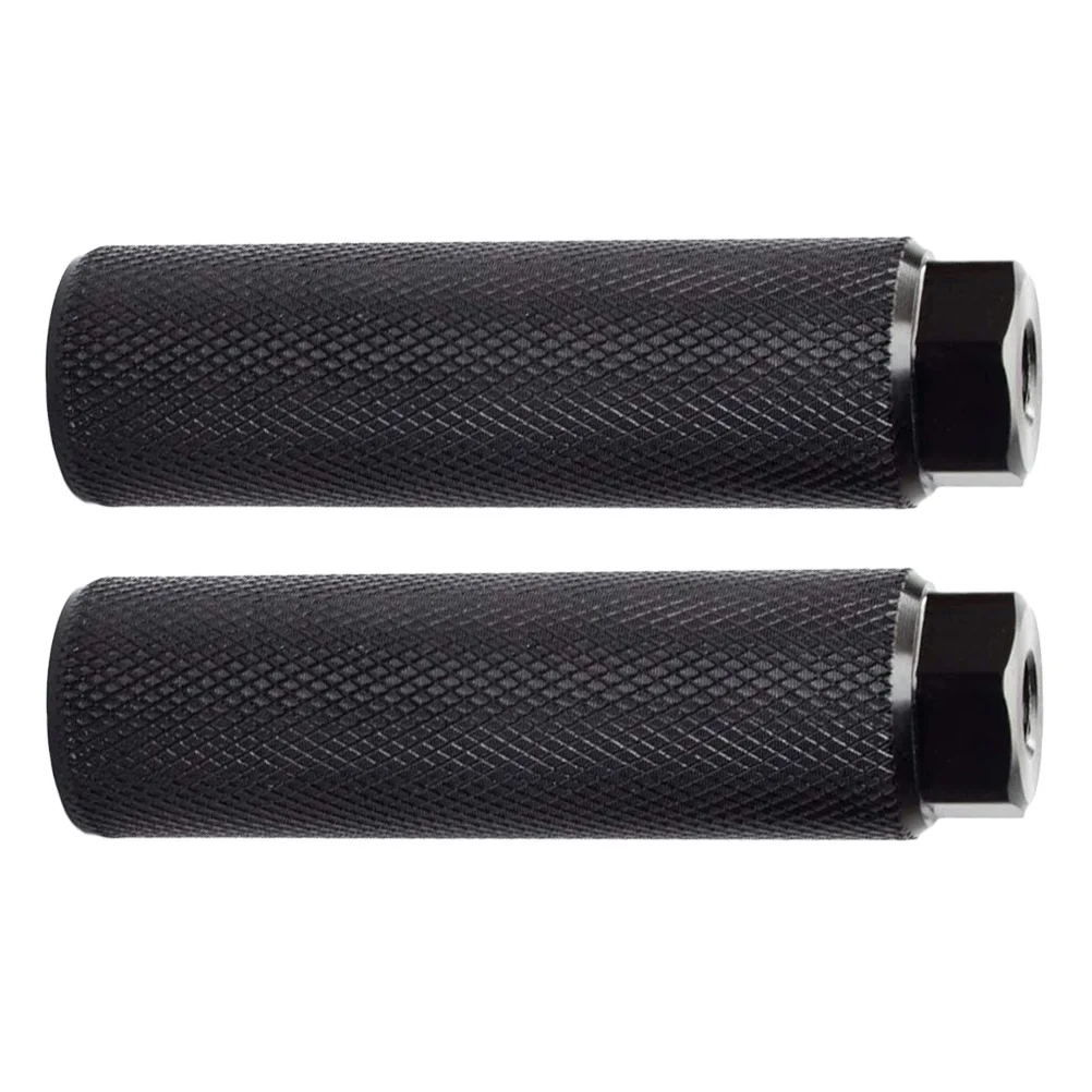 

1 Pair Black Bike Pedal Back Axle Foot Lever For Mountain Bicycle Outdoor Riding Sturdy Footrest Lever Cylinder Mountain Bike