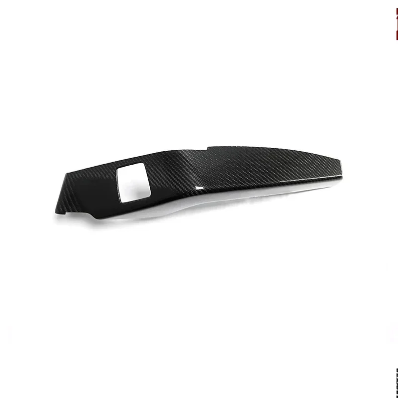 

For Chevrolet Corvette C7 Real Dry Carbon Fiber Applicable to 2014-2019 Door panel glass lift, interior modification accessory