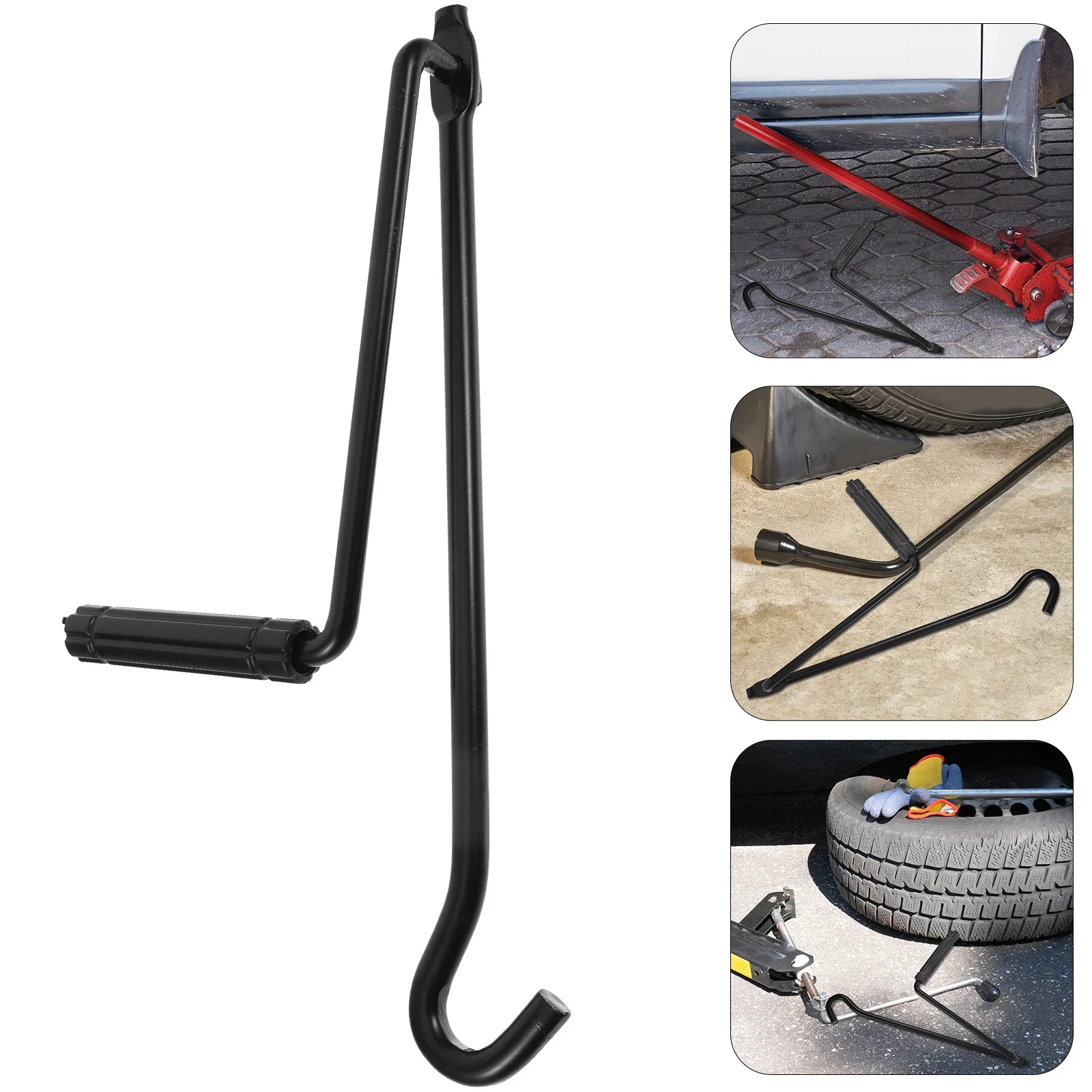 

Scissor Lift Handle Crank Handle Sturdy Scissor Crank Handle Car Rocker Hand Tyre Crank Rocker Lever Wrench