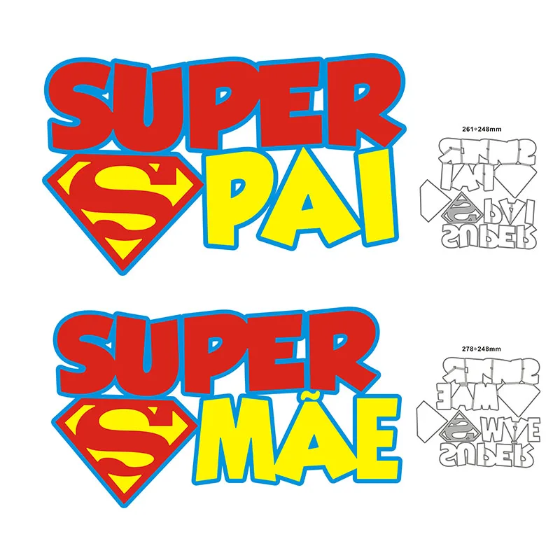 New Super Pai And Super Mae Craft Embossing Mold 2023 Metal Cutting Dies for DIY Decorative Scrapbooking Album Card Making