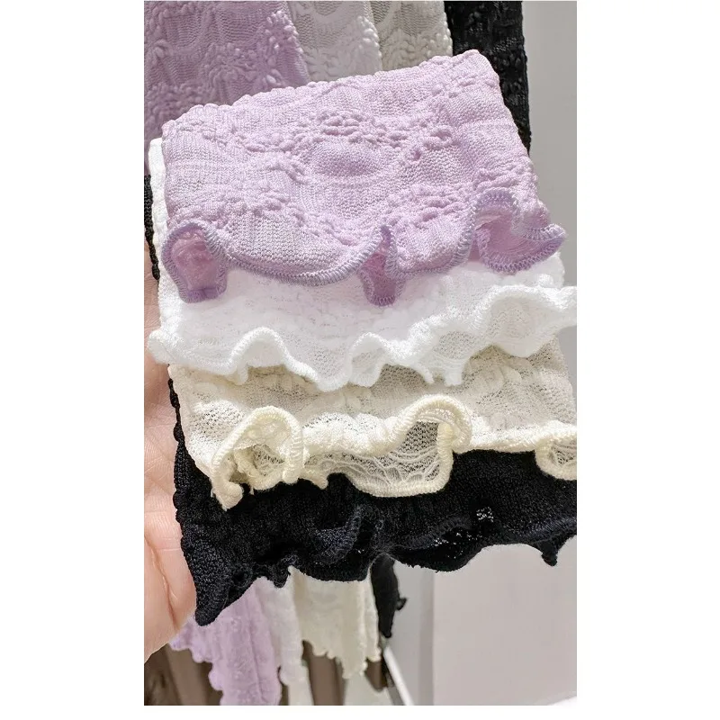 الراقية الأرجواني أنيقة شبكة طويلة الأكمام قاع قميص للنساء في الخريف رقيقة وأنيقة نصف عالية تي شيرت بياقة