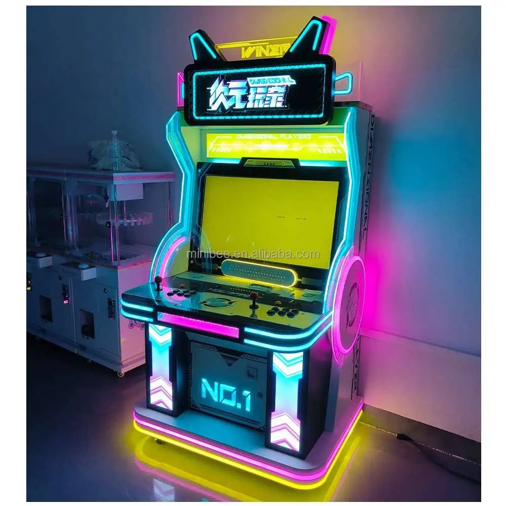 Home Gaming Console Nostalgic Coin-Operated Arcade Games for Small Children's Amusement Ride for Kids' Game Room