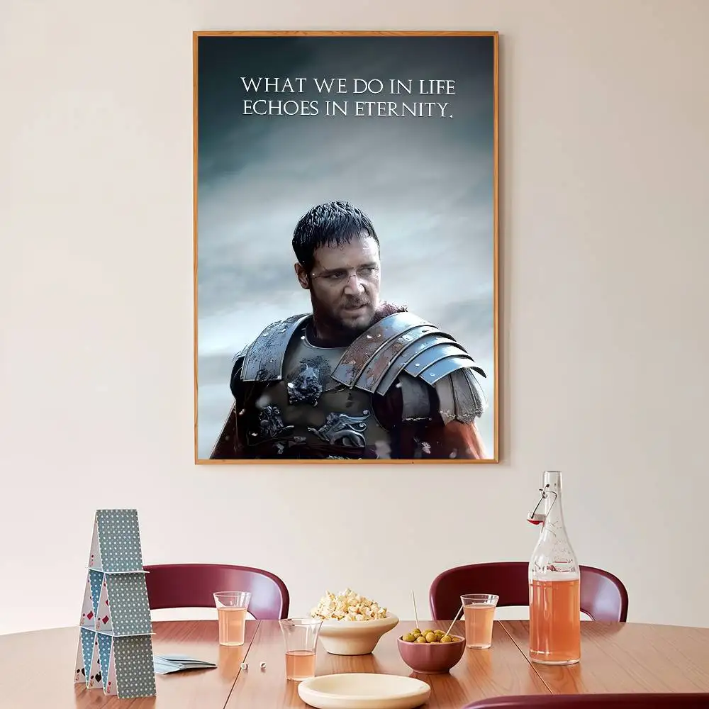 1 قطعة المصارع الفيلم الكلاسيكي خمر الملصقات لزجة الرجعية كرافت ورقة ملصق DIY بها بنفسك غرفة بار مقهى Kawaii غرفة ديكور #5