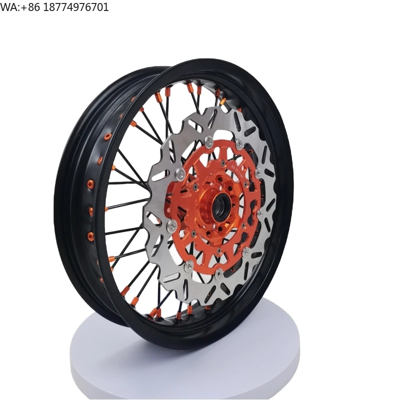 

KT M EXC SXF Supermoto Wheels Set 3.5/4.5*17 Aluminum Alloy Durable and Stylish