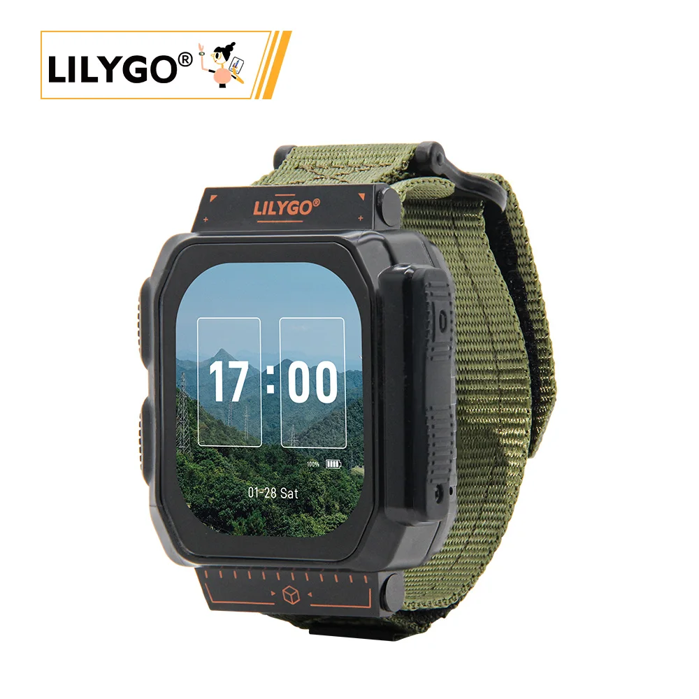 

ЛИЛИГО ® Программируемые часы T-Watch-Ultra ESP32-S3 с Bluetooth, Wi-Fi, LoRa-трансивером SX1262 с низким энергопотреблением и 2,06-дюймовым AMOLED-экраном