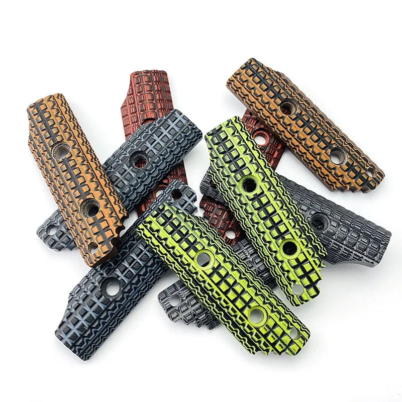 Custom 9 Colors Strider Fixed Blades Small Size Frag G10 Grips Scales For SA SA-L DB DB-L PR LD DL EB/DB Models Grip DIY Parts