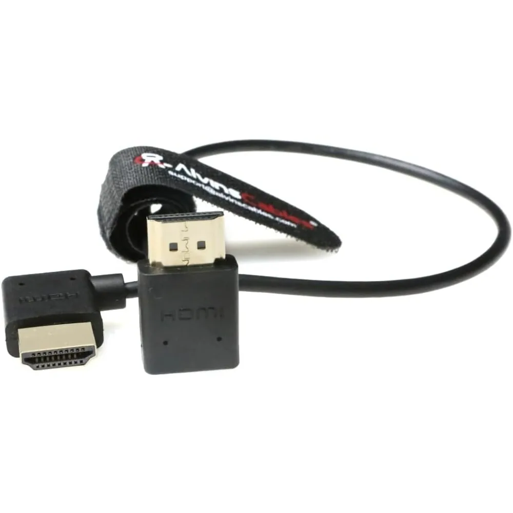 Kabel HDMI Alvin's Cables 8K 2.1 do Atomos Ninja, kabel HDMI High-Speed 8K@60Hz 4K@120Hz do Z CAM, kąt prosty 30cm | 11,8 cala — zdjęcie produktu 4