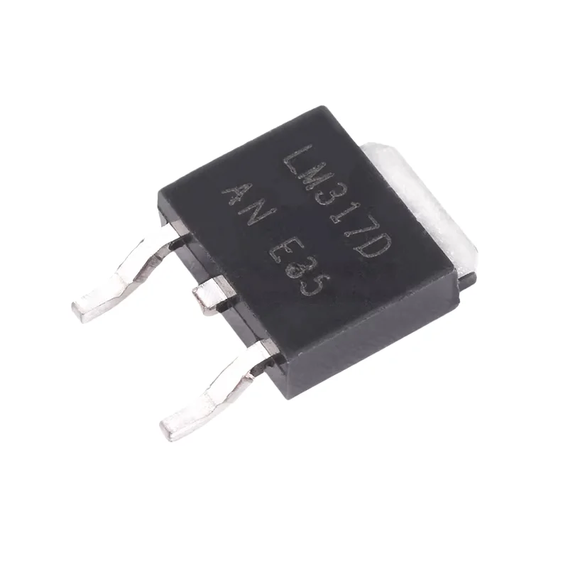 10PCS Direct insertion patch LM317D TO-252 transistor T0-220 adjustable three terminal voltage regulator TO-92