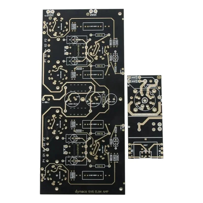 Placa Amplificadora de Tubos de Vacío HiFi 6V6 / EL84 Chapada en Oro, Placa PCB de Amplificador de Audio Estéreo, Referencia al Circuito DYNACO