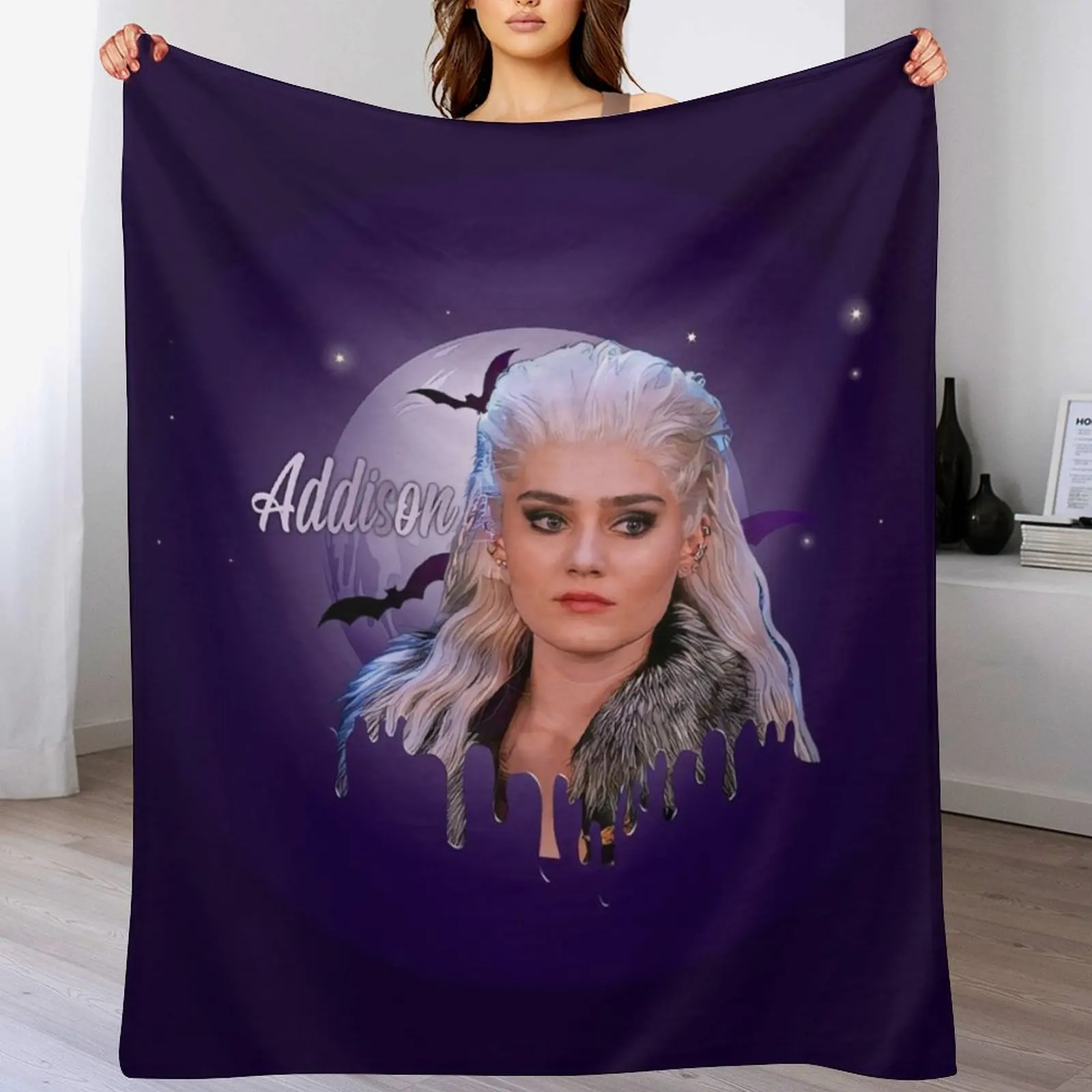 

Zombies Addison - Call To The Wild Throw Blanket Thermal Multi-Purpose Sofa Quilt Soft Plaid Blankets